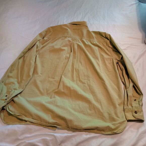 Men's Magellan Sportswear L/S Button Up. XL Brushed Cotton Celery Green Outdoors - Picture 4 of 8
